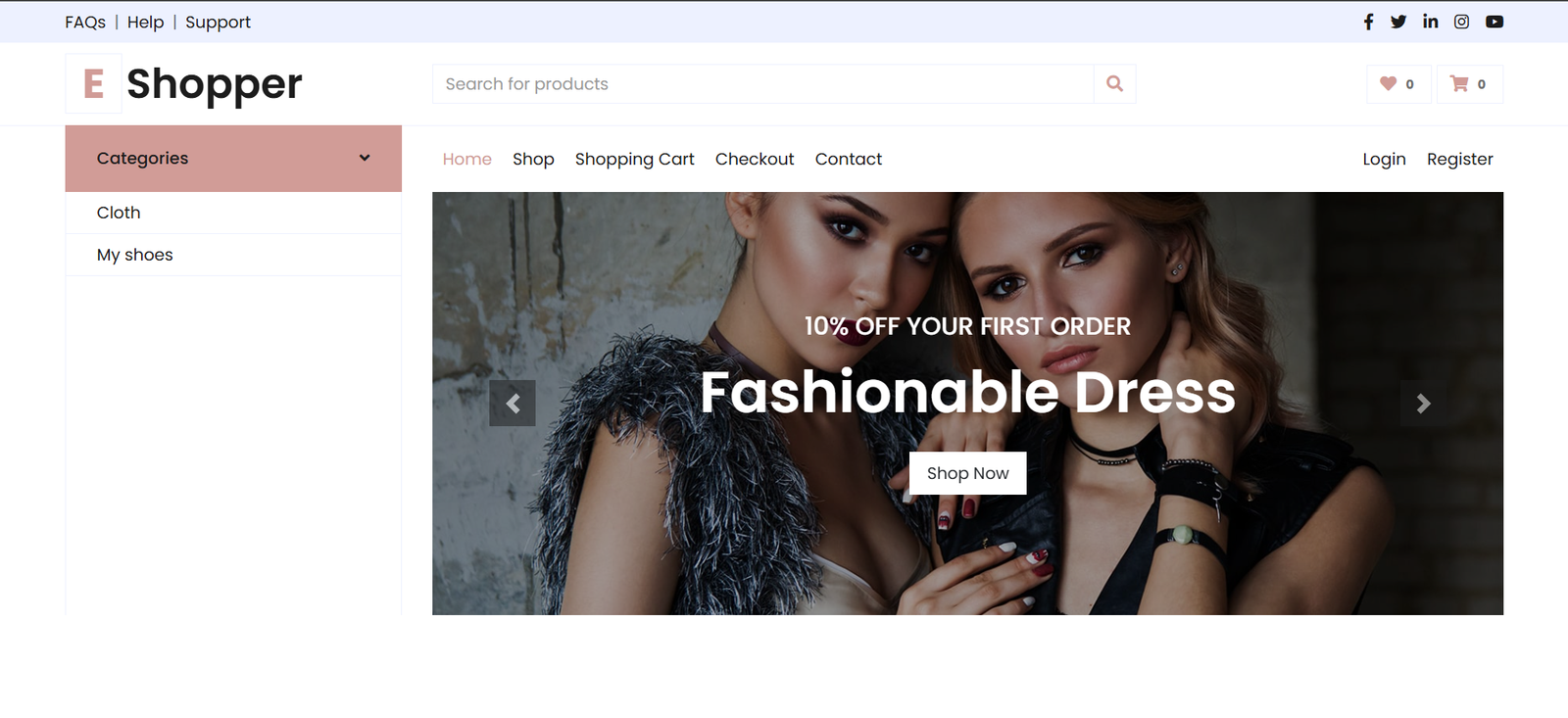 E-commerce Website